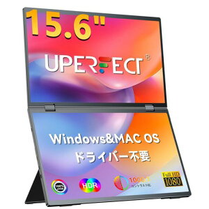 UPERFECTfAoCj^[15.6C`hCo[sv2ʃfBXvC^fAfBXvC܂FHD1080Pgvj^[]IPStplt@\Type-CMiniHDMIVESAΉ