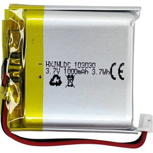 DC3.7V1000mAh103030�[�d�\���`�E���|���}�[�d�rforDIY3.7-5V�d�q���i�A����2���d�r����������