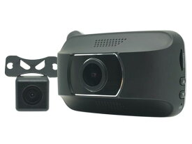 innowa(イノワ)BasicsD前後2カメラドライブレコーダーGPSフルHD200万画素高耐久microSDHCカード付属(16GB)電源直結モデル