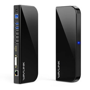 WAVLINKUSB3.0�h�b�L���O�X�e�[�V�������u��Windows/Mac�Ή��f���A�����j�^�[2K@60HDMIDVIVGA(DVItoVGA�A�_�v�^�[)�|�[�g�M�K�r�b�g�C�[�T�l�b�gUSB3.0�|�[�gx2USB2.0