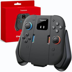 Transnovoswitch2�W���C�R���p�[�d�O���b�v�X�C�b�`2�����R���g���[���[�[�d�O���b�vJoy-Con2�Ή��[�d���R���g���[���[�z���_�[���C�z�����E�w�ʃ��b�N�\���E�����ȒP�E���芴�[�d�w��LED�t