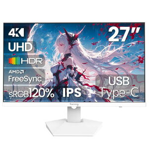 Suevery27C`j^[4KUHD3840x2160PCj^[60HzIPSplfBXvCUSBType-c&HDMI2.0&DP1.2FreeSyncT|[gu[CgyXΒ
