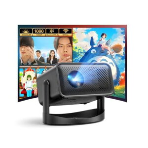 JOWLURK�v���W�F�N�^�[�ƒ�p�y2025�N�V���f��360°��]�E27000LM�E1080P�E4K�Ή��z�V�䓊�e�\�v���W�F�N�^�[���^�d���t�H�[�J�X������`�␳�z�[���v���W�F�N�^�[����HiFi�X�s�[�J�[Bluetooth5.4