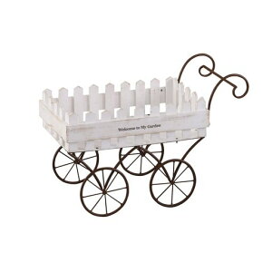 �A�r�e(Habiter)�s�P�b�g�E�K�[�f���J�[�gWH60x29x41cmWEY-706-WH