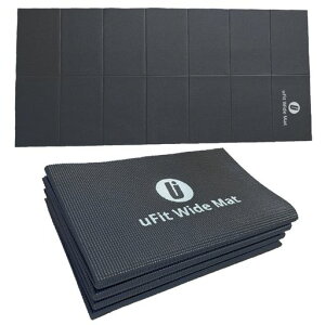 �y�v���A�X���[�g���p�zuFit Wide Mat ���K�}�b�g �܂肽���� 6mm 90*200cm �u���b�N ���L �傫�� ����Ȃ� �R���p�N�g