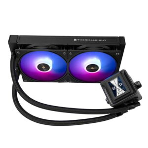 ThermalrightFWSE240ARGBBlackCPUAION[[APC240dlEH[^[N[[VXeA320*240𑜓xIPSLCDXN[AAM5AIntelLGA1700/1851ACPU