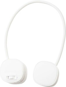 クールネックファン携帯扇風機収納型ネックファンコンパクト180-8350A1