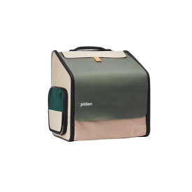 pidan 拡張可能 猫 キャリー リュック 大型 ペット キャリーバッグ 猫トイレ付き 犬 猫 中・大型猫用・小型犬・うさぎ用 通気性 避難用/お出かけ/ドライブ/旅行/通院/防災 (拡張可能)