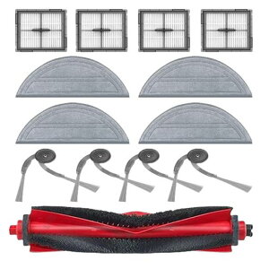 Roborock(���{���b�N)Q10V+/Q10S5+/Q10VF���Օi�Z�b�g�݊��i�A���C���u���V1�A�T�C�h�u���V4�A�t�B���^�[4�A���b�v�p�b�h4�����p���|�����{�b�g���i
