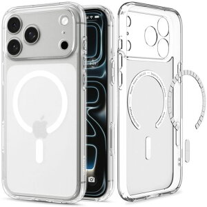 Spigen iPhone 18 Pro Max / 17 Pro Max �P�[�X �E���g���E�n�C�u���b�h�E�}�O�t�B�b�g(�t���X�g�E�z���C�g)