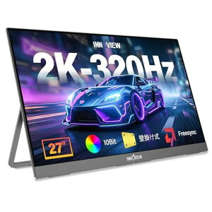 27�C���`���j�^�[InnoView�Q�[�~���O���j�^�[2K320Hz���o�C�����j�^�[QHD(2560*1440)���o�C���f�B�X�v���C100%sRGB���ʃ|�[�^�u�����j�^�[�����IPS�t���p�l��HDR���[�h