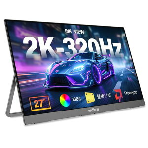 27�C���`���j�^�[InnoView�Q�[�~���O���j�^�[2K320Hz���o�C�����j�^�[QHD(2560*1440)���o�C���f�B�X�v���C100%sRGB���ʃ|�[�^�u�����j�^�[�����IPS�t���p�l��HDR���[�h