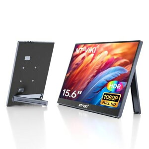 MT-VIKI15.6�C���`�|�[�^�u�����j�^�[1920x1080FHDIPS�t���A�X�^���h�t�������^�����^�у��j�^�[Mac/PC/Laptop/PS3/PS4/PS5/Xbox�Ή�