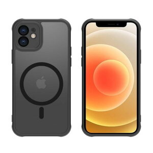 iPhone12miniP[XpcϏՌMagsafeΉ}bgyʔ^ČRMILKiXgbvz[tCX[dΉX}zJo[EUMADOVE(ubNiPhone12mini)