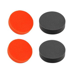 FUYUERO�|���b�V���[�o�t100mm4�Z�b�g�����x�X�|���W�����p���o�����b�N�X�����Ԗ����}�W�b�N�e�[�v�����t���ȒP���􂢉ϋv����/�I�����W�J���[�ԗp�|���b�V���O�p�b�h(�I�����W2�c