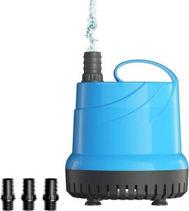 水中ポンプ100v底部入水式循環ポンプ最大吐出量1500L/h揚程1.5m40W省エネ低騒音水槽ウォーターポンプ水族館給水排水ポンプ風呂水ポンププール水抜きポンプ池プールガーデン水耕栽培