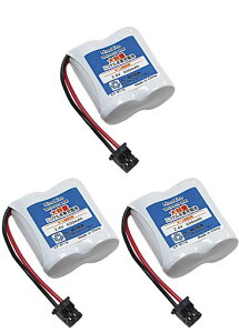 NinoLiteCP-BT19�z�[���ۈ����p�d�r3�Z�b�g�A��e�ʂ�600mAhPanasonicWH9905WH9905PWH9902WH9902P2N-350AAToshiba17274002���Ή��[�d���o�b�e���[