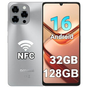 �yAndroid16�X�}�z���o��zDOOGEENote58�X�}�[�g�t�H���{��SIM�t���[�A6250mAh��e�ʃo�b�e���[�A32GB+128GB(2TB�g���\)�A6.75�C���`90HzHD+���ʁA8�R�ACPU�A16MP
