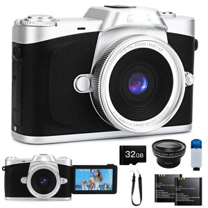 Moledro�f�W�^���J����4K�f�W�J��6800����f180�x��]�\�f�B�X�v���C�L�p�����Y�t��32GB�}�C�N��SD�J�[�h�t��16�{�f�W�^���Y�[���I�[�g�t�H�[�J�X�@�\��U��␳�E�F�u�J�������B��֗�3�c