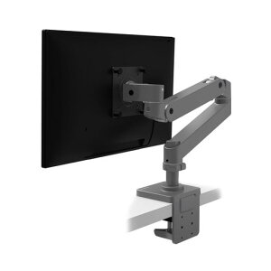 �G���S�g���� LX Pro ���j�^�[�A�[�� �V���O�� 34�C���`�܂őΉ� �ω׏d1.8-10kg �O���[ VESA�K�i ���J�j�J���X�v�����O�� �N�����v�� Ergotron 45-682-293