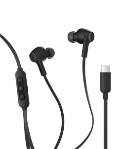 Belkin SoundForm ANC �L���C���z�� USB-C�Ή� �m�C�Y�L�����Z�����O Window/MacOS/IOS�Ή� MacBook Pro/Air/iPad Pro�Ȃ�USB-C�����o�͑Ή��f�o�C�X�p�C���z�� �u���b�N