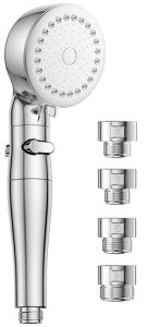 シャワーヘッドマイクロナノバブル節水塩素除去剤ウルトラファインバブル増圧水流調整高洗浄力3段階モード手元止水極細水流お風呂バス用品保温保湿取り付け簡単国際汎用基準G1/2