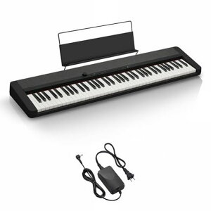 �J�V�I(CASIO)�d�q�L�[�{�[�hCasiotoneCT-S1-76BK(�u���b�N)76���ՃL�[�{�[�h���i�ʂȉ��F�ŕ��L���W�������̋Ȃ����t�\