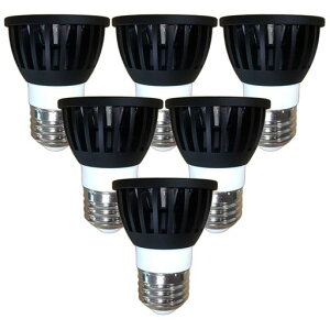 Fwaytech led�d�� E26 �����F ���� 7W LED�n���Q���d��60W~75W���� �_�N�g���[��LED�X�|�b�g���C�g �����Ή� 6�Z�b�g (�����F����(5000K), �{�̍� (�L�p60�x) E26���� �����Ή�)