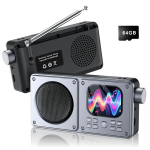 mp3v[[64GBő128GB܂Ŋg\Bluetooth5.4ڃ|[^u@\vC[FMWItXs[J[t2C`ʐLkAei𓋍AUXΉSDJ[hΉ