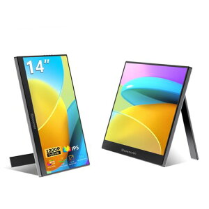 14�C���`�|�[�^�u�����j�^�[�A1920x1200P�f�B�X�v���C�A60Hz�A99%sRGB�Amini HDMI�AUSB-C(Type-C)���j�^�[�X�N���[���A�X�s�[�J�[�����A�m�[�g�p�\�R���APC�APS4/5�AXbox�p�O�t���R���s���[�^�[���j�^�[