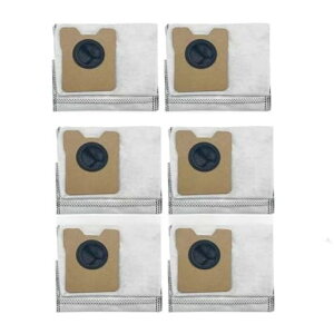 KIOMOKI ���p�b�N 6�� Eufy ���{�b�g�|���@ Auto-Empty C10/Omni C20 �����p���p�b�Neufy�p �_�X�g�o�b�O ���Օi