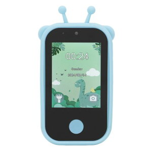キッズフォンデジタルカメラ、MP3音楽プレーヤーセルフィーカメラ付きキッズスマートフォン、1080P48MPカメラ2.8インチIPSタッチスクリーン子供用電話おもちゃ、タイプC充電(青)