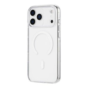 LEPLUS iPhone 17 Pro Max�Ή� �������n�[�h�P�[�X �uMASTER CLEAR mag�v �N���A/�z���C�g LN-IL25MCMWH