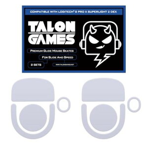 TALONGAMES �}�E�X�\�[�� ���W�N�[�� Logicool G Pro X Superlight 2 DEX Wireless ���C�����X �p 2�Z�b�g���� �v���~�A�� �O���C�h �}�E�X�X�P�[�g �}�E�X�t�B�[�g �p 2sets ���ϋv ���ᖀ�C