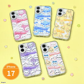 【公式】ちいかわ Camera Frame iPhone17 対応 ケース ちいかわ ハチワレ うさぎ モモンガ カメラフレームケース カバー iPhone17 インナーシート ホログラムシート スマホケース スマホカバー iPhoneケース iPhoneカバー クリア 透明