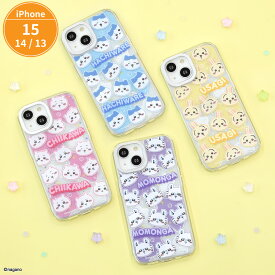 【公式】8月中旬発売予定　ちいかわ Camera Frame iPhone 15 / 14 / 13 対応 ケース カメラフレームケース ハチワレ うさぎ モモンガ カバー iPhone15 iPhone14 iPhone13 スマホケース インナーシート クリア 透明 クリアケース アイフォン ピンク ブルー イエロー パープル