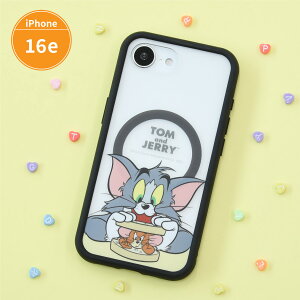 yzgƃWF[ IIIIfit vvt[ iPhone 16e Ή P[X TOM and JERRY MagSafe }OZ[t g WF[ Jo[ ACtH16e X}zP[X X}zJo[ ubN O[  N