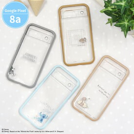 【公式】ディズニーキャラクター ／ IIIIfit Clear Google Pixel 8a 対応 ケース ミッキー くまのプーさん ディズニー Disney Google Winnie the Pooh グーグル ピクセル アンドロイド スマホケース スマホカバー