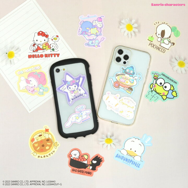 楽天市場】【公式】 サンリオキャラクターズ モバイルステッカー 
