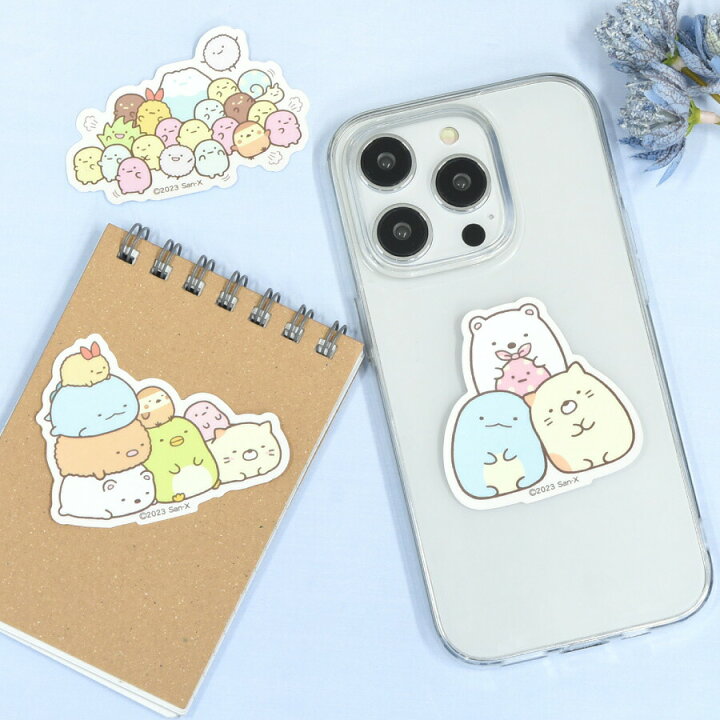 楽天市場】【公式】 すみっコぐらし モバイルステッカー シール スマホ 