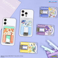 【公式】ポケットモンスター MagSafe 対応 スタンド付き クリアカードケース スマホスタンド マルチスタ…