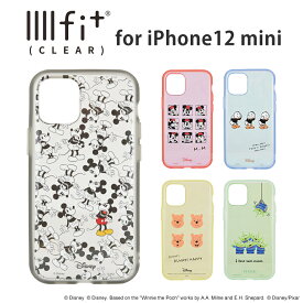 ディズニー、ディズニー・ピクサーキャラクター／IIIIfit Clear iPhone12 mini対応ケース