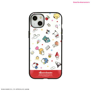 サンリオ IIIIfit iPhone 14 Plus 対応 ケース カバー ハローキティ マイメロディ クロミ ポチャッコ シナモン シナモロール ハンギョドン キキララ ポムポムプリン けろっぴ iPhone14Plus iPhoneケース i