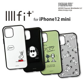 【公式】 ピーナッツ スヌーピー　IIIIfit iPhone12 mini対応 ケース