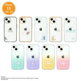 【公式】ディズニーキャラクター、ピクサーキャラクター ／ IIIIfit Clear iPhone15 14 13 対応 ケース iPhone15 iPhone14 iPhone13 iPhone ケース カバー ディズニー ミッキー チップ デール プーさん スティッチ リトルグリーンメン アリエル ラプンツェル マリー