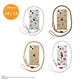 【公式】 ディズニーキャラクター、ピクサーキャラクター ／ IIIIfit Loop iPhone14 / 13 対応 ケース ミッキーマウス チップ デール プーさん くまのプーさん トイ・ストーリー トイストーリー ストラップ付 スマホケース 肩掛け 首掛け