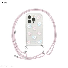 【公式】ちいかわ IIIIfit Loop iPhone15 Pro 対応 ケース カバー ストラップ付きiPhoneケース スマホ ショルダー ストラップ スマホケース ネック iphoneケース アイフォン 15 Pro iPhone15Pro ハチワレ うさぎ モモンガ 古本屋 カニ かわいい クリア