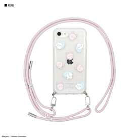 【公式】ちいかわ IIIIfit Loop iPhoneSE 第3世代 第2世代 8 7 6s 6 対応 ケース ストラップ付きiPhoneケース スマホ ショルダー ストラップ スマホケース ネック iphoneケース アイフォンケース クリア ハチワレ うさぎ モモンガ 古本屋 カニ かわいい