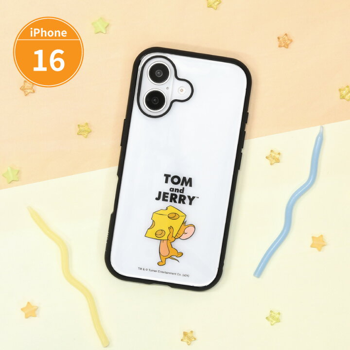楽天市場】【公式】トムとジェリー IIIIfit Clear iPhone16 対応 