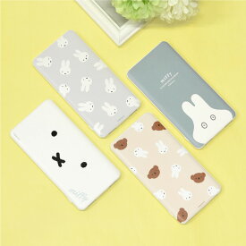 【公式】 ミッフィー USB / USB Type-C 4000mAh リチウムイオンポリマー 充電器 2.1A フェイス 総柄 ボリス おばけごっこ モバイルバッテリー リチウム充電器 携帯充電器 送料無料 モバイルチャージャー USB Type-C スリム iPhone Android キャラクター